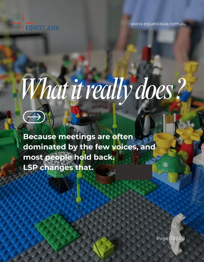 2. why use lego® serious play® at work