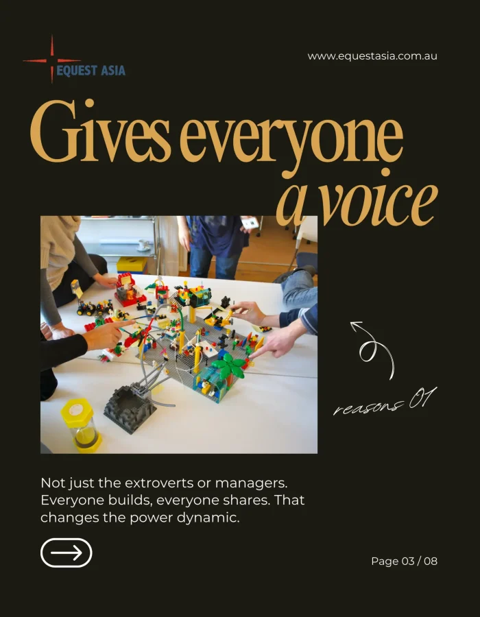 3. why use lego® serious play® at work